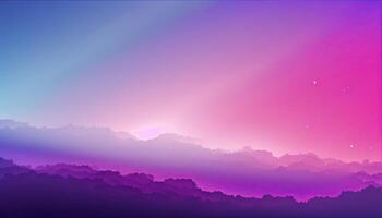 Pink Gradient Background, A Soothing Blend of Soft and Vibrant Pink Hues. photo