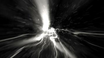 Abstract Exploding Cyberspace Animation, Background, Loop video