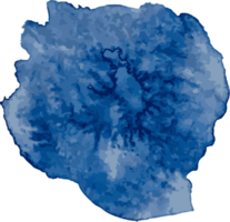 fond aquarelle bleu png