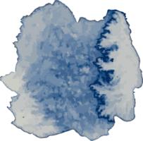 blauer Aquarellhintergrund png