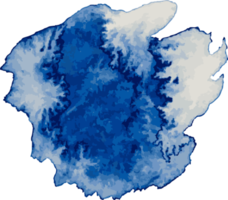 blauwe aquarel achtergrond png