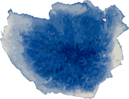 fond aquarelle bleu png