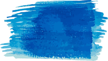 Blue watercolor stain. Watercolor background png