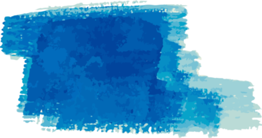 bleu aquarelle tache. aquarelle Contexte png