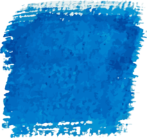 Blue watercolor stain. Watercolor background png