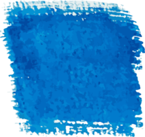 blauw waterverf vlek. waterverf achtergrond png