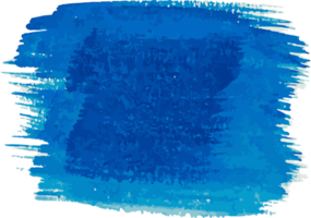 blå vattenfärg fläck. vattenfärg bakgrund png