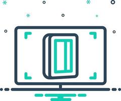 mix icon for render vector