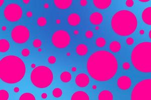 Colorful polka dot backdrop and background photo