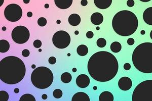 Colorful polka dot backdrop and background photo