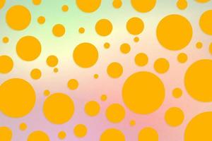 Colorful polka dot backdrop and background photo