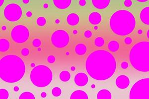 Colorful polka dot backdrop and background photo