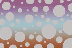 Colorful polka dot backdrop and background photo