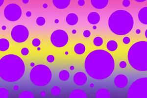 Colorful polka dot backdrop and background photo