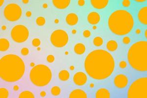 Colorful polka dot backdrop and background photo