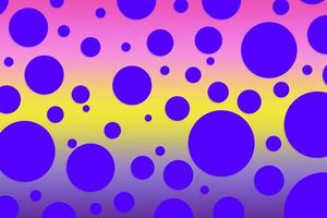 Colorful polka dot backdrop and background photo