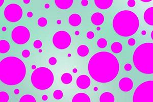 Colorful polka dot backdrop and background photo