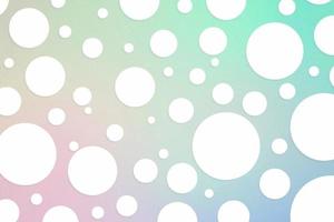 Colorful polka dot backdrop and background photo