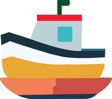 cargo ship free transport icon vector