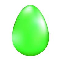 Vector illustration of Eggs set. Realistic Detailed 3d Colorful Chicken Different Shape Set of vector illustration.