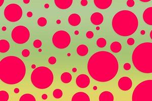 Colorful polka dot backdrop and background photo