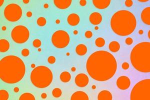 Colorful polka dot backdrop and background photo