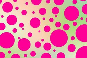 Colorful polka dot backdrop and background photo