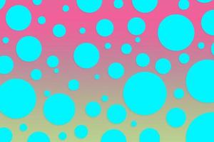 Colorful polka dot backdrop and background photo