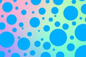 Colorful polka dot backdrop and background photo