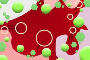 Modern digital futuristic abstract background photo