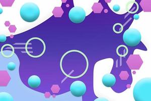 Modern digital futuristic abstract background photo