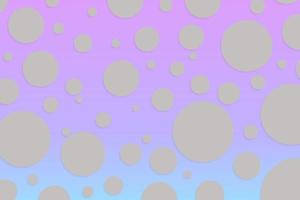 Colorful polka dot backdrop and background photo