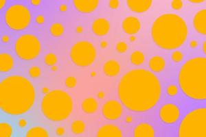 Colorful polka dot backdrop and background photo