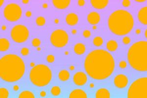 Colorful polka dot backdrop and background photo