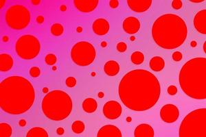 Colorful polka dot backdrop and background photo