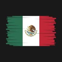 vector de la bandera de mexico