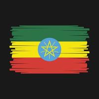 Ethiopia Flag Vector