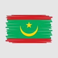 Mauritania Flag Vector