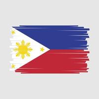 vector de bandera de filipinas