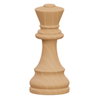 king 3d render icon illustration with transparent background, chess game png
