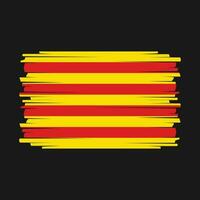 vector de bandera de cataluña