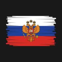 vector de bandera de rusia