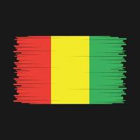 Guinea Flag Vector