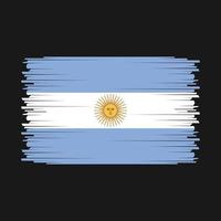 vector de bandera argentina