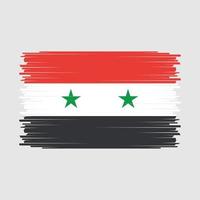 vector de bandera de siria