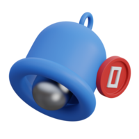 No notificación 3d hacer icono ilustración con transparente fondo, vacío estado png