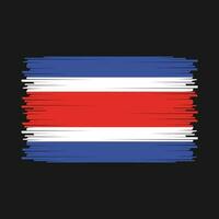 Costa Rica Flag Vector