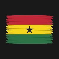 vector de bandera de ghana