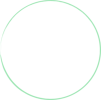 Colored grunge circle brush. Ink frame png