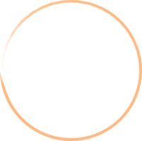 de colores grunge circulo cepillar. tinta marco png